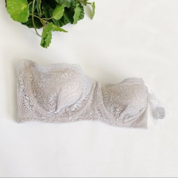 Free People | Starla Underwire Bra Skies Baby Blue Convertible Underwire Bra 32C - Picture 4 of 12